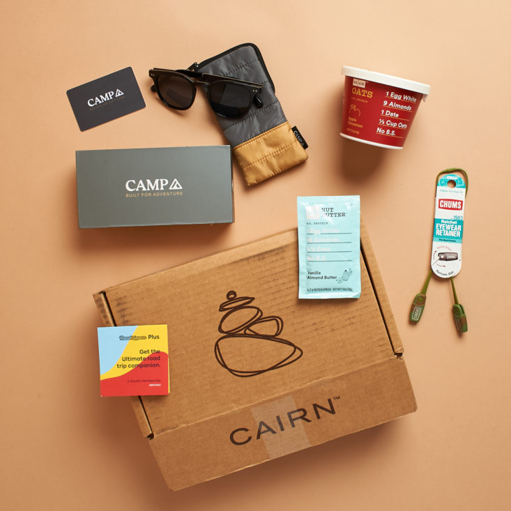 Cairn all products from November 2020 box