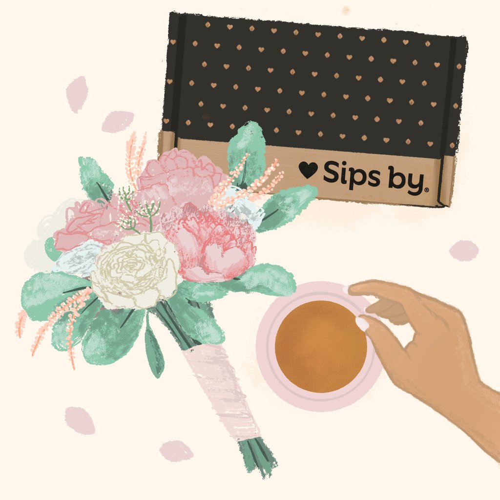 Bridal Tea is Served with this New Limited Edition Sips by Tea Box  – Available Now