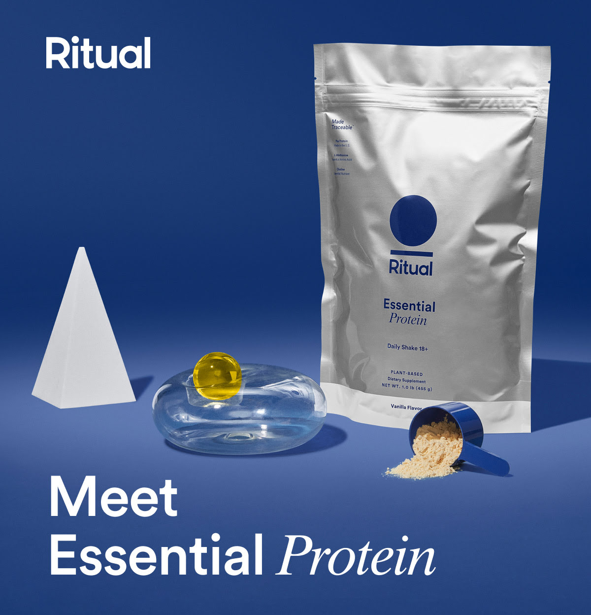 Ritual: Get a Free Shaker with First Essential Protein Purchase